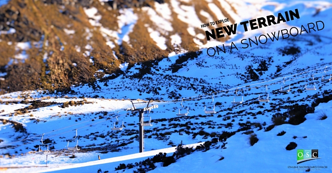 Exploring New Terrain- Jedi Snowboard Master